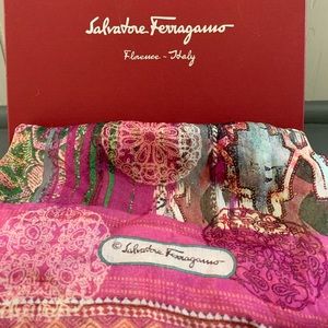 Salvatore Ferragamo silk scarf